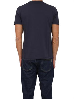T-shirt Antony Morato in cotone blu stampa logo in UOMO