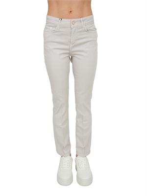 Pantalone cropped Fracomina in cotone beige in DONNA