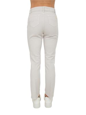 Pantalone cropped Fracomina in cotone beige in DONNA