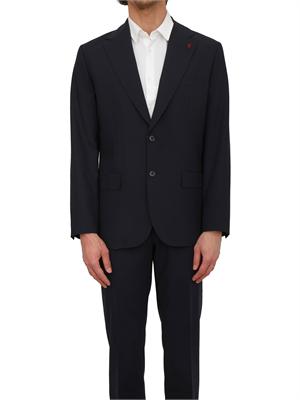 Giacca Liu Jo uomo in misto lana stretch blu in UOMO