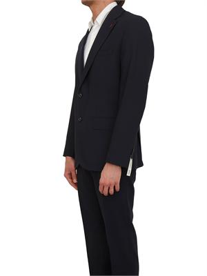 Giacca Liu Jo uomo in misto lana stretch blu in UOMO