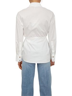 Camicia Liu Jo donna in popeline di cotone bianco in DONNA
