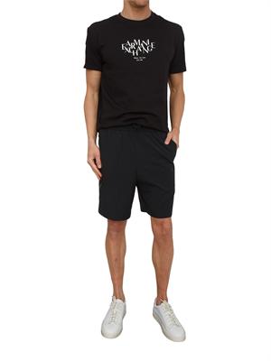 Bermuda Armani Exchange in tessuto nero in UOMO