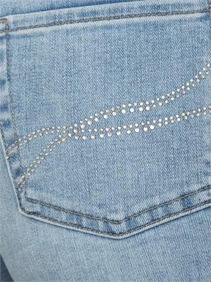 Jeans flare donna Liu Jo in denim stretch lavaggio chiaro in DONNA