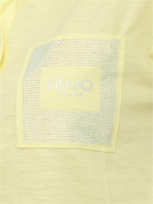 Polo Liu Jo donna in cotone giacco con tasca strass in DONNA