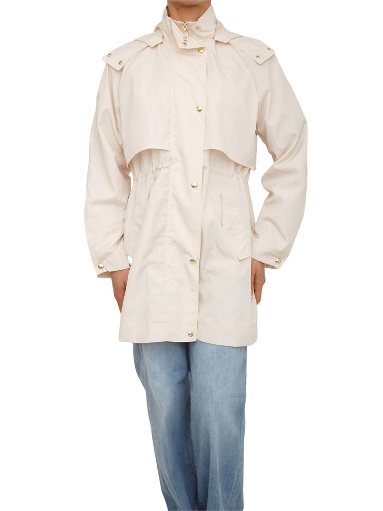 Giubbino Liu Jo donna in tessuto crema