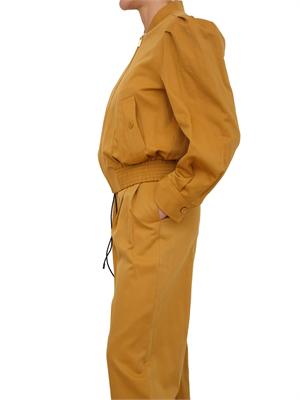 TWIN-SET Giubbino Twinset in gabardina senape in DONNA