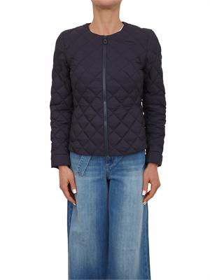 Piumino Peuterey donna in nylon idrorepellente blu in DONNA