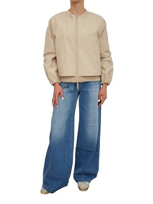 Giubbino Dekker donna in tessuto tecnico beige in DONNA