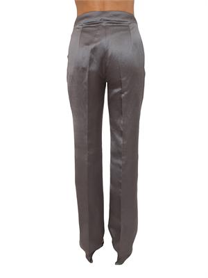 Pantalone EMMAEREO Emme Marella in raso grigio in DONNA