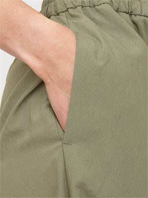 Pantaloni Angolo Emme Marella in viscosa verde in DONNA