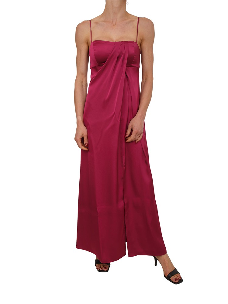 Abito Apice Emme Marella in raso tecnico fucsia