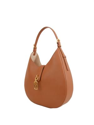 Borsa hobo  Elisabetta Franchi in ecopelle cuoio in DONNA