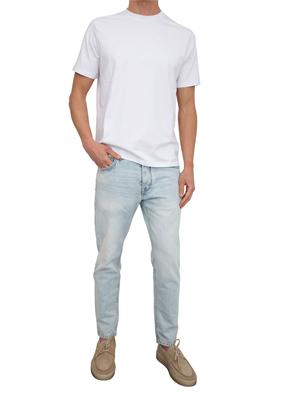 T-shirt Peuterey uomo in cotone bianco in UOMO