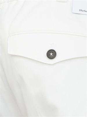Pantaloni bianchi PT Torino in cotone e seta in UOMO