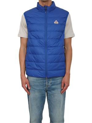 Gilet Guzet Pyrenex uomo in piuma d'oca e tessuto tecnico blu in UOMO