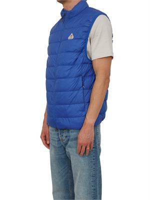 Gilet Guzet Pyrenex uomo in piuma d'oca e tessuto tecnico blu in UOMO