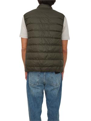 Gilet Guzet Pyrenex uomo in piuma d'oca e tessuto tecnico verde in UOMO