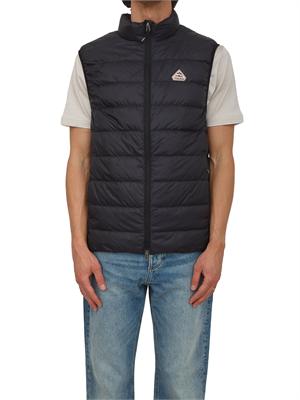 Gilet Guzet Pyrenex uomo in piuma d'oca e tessuto tecnico nero in UOMO