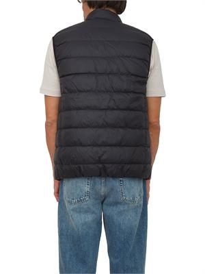 Gilet Guzet Pyrenex uomo in piuma d'oca e tessuto tecnico nero in UOMO