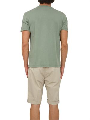 T-shirt Liu Jo uomo in misto cotone verde in UOMO
