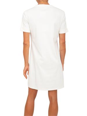 Abito Liu Jo donna in cotone bianco con occhielli in DONNA