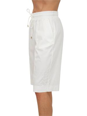 Pantaloni bermuda Liu Jo donna in cotone bianco in DONNA