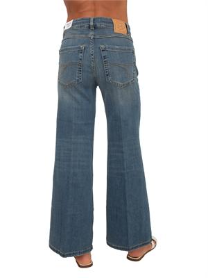 Jeans cropped Mlswlcrop Marella in denim blu medio in DONNA