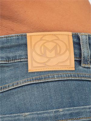 Jeans cropped Mlswlcrop Marella in denim blu medio in DONNA