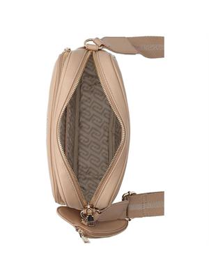 Borsa a tracolla Liu Jo donna in ecopelle beige in DONNA