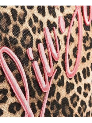 Borsa Liu Jo donna in cotone stampa animalier in DONNA