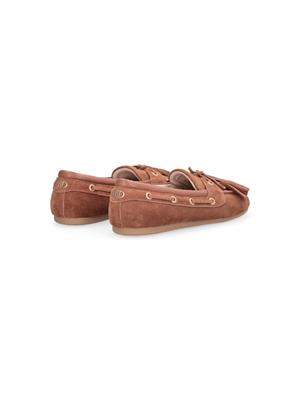 Mocassini Liu Jo donna in pelle suede cuoio in DONNA