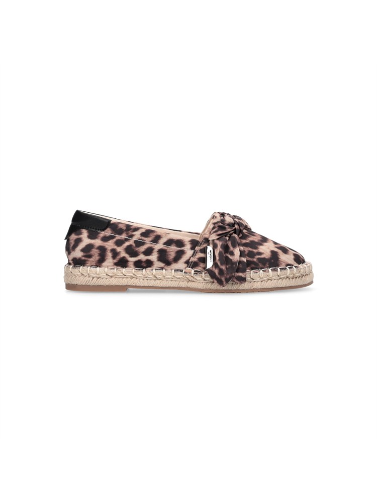 Espadrillas Liu Jo donna in tessuto animalier con fiocco