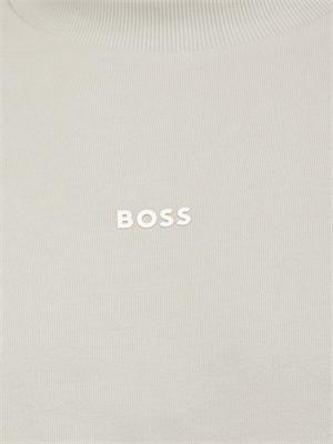 Felpa beige Boss uomo in cotone in UOMO