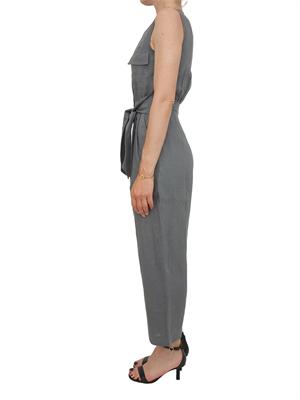 Tuta grigia EMMCOSTONE Emme Marella in lino in DONNA