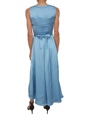 Abito EMMGITA Emme Marella in raso azzurro in DONNA