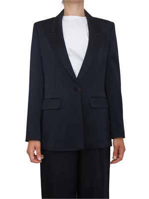 Giacca MSEALBINO Max Mara Studio in misto viscosa blu in DONNA