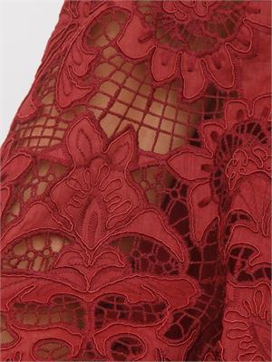 Blusa MSTORDINE Max Mara Studio in garza ramiÉ rossa in DONNA