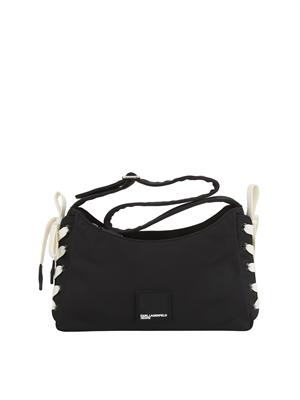K.LAGERFELD Borsa a spalla Karl Lagerfeld Jeans in tessuto nero in DONNA