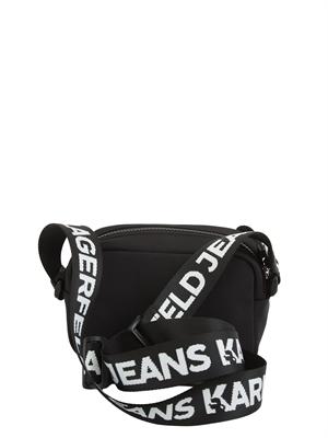 K.LAGERFELD Borsa a tracolla Karl Lagerfeld Jeans in tessuto nero in DONNA