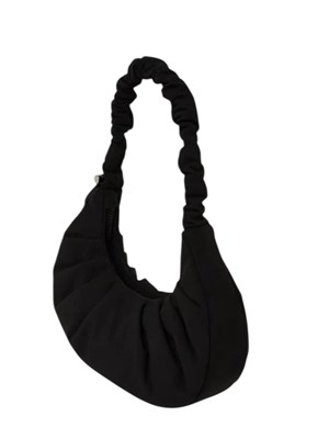 K.LAGERFELD Borsa hobo piccola Karl Lagerfeld Jeans in nylon nero in DONNA