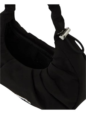 K.LAGERFELD Borsa hobo piccola Karl Lagerfeld Jeans in nylon nero in DONNA