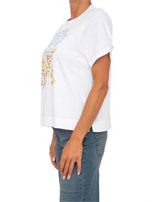 T-shirt bianca Emmparaggi Emme Marella con stampa in DONNA