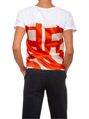 T-shirt Emmlampada Emme Marella in twill stampa in DONNA