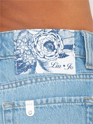 Shorts Liu Jo in denim chiaro in DONNA