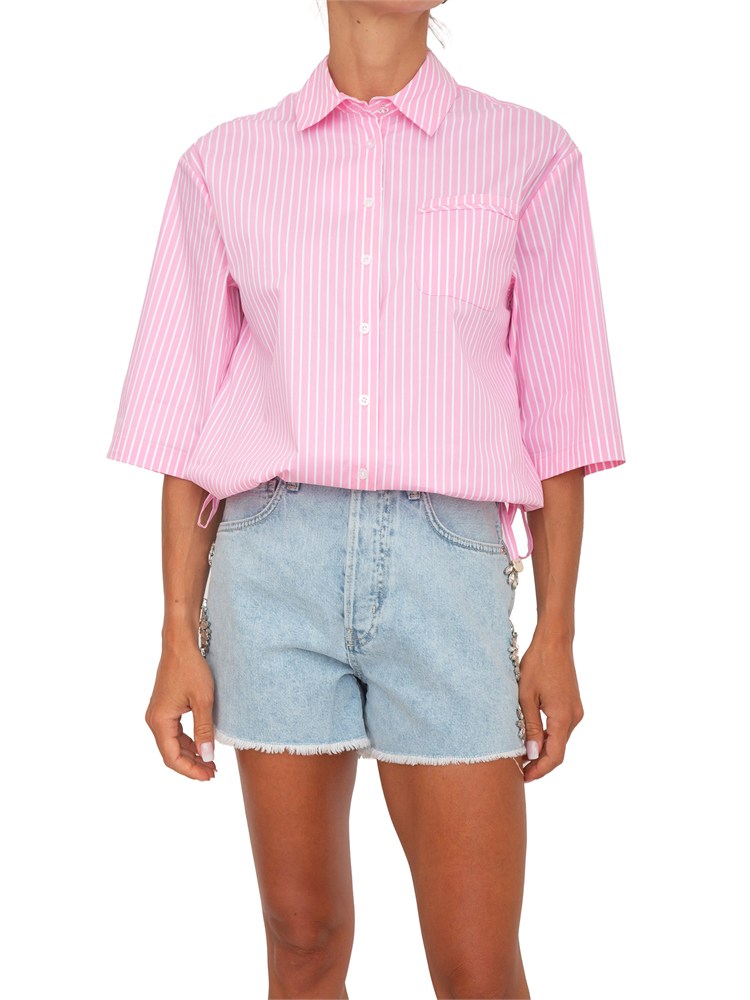 Camicia Liu Jo donna in popeline rosa