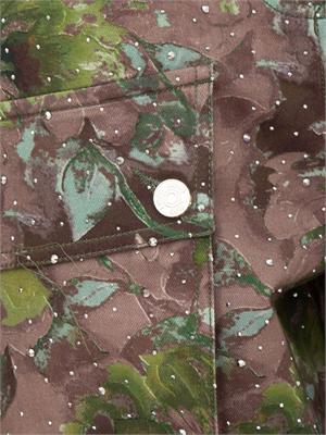 Pantaloni cargo Liu Jo donna stampa militare e borchie in DONNA