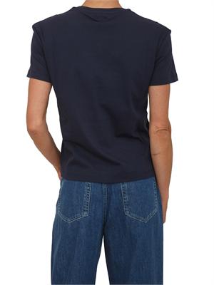 'S MAX MARA T-shirt SMMBELLA Max Mara 'S in cotone blu in DONNA