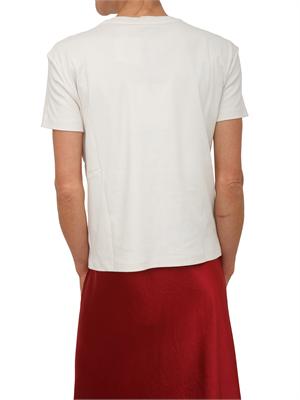 'S MAX MARA T-shirt SMMBELLA Max Mara 'S in cotone beige in DONNA