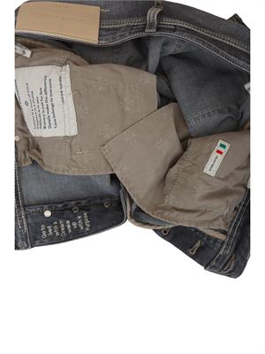 Jeans Bard Jacob Cohen denim super stretch grigio in UOMO